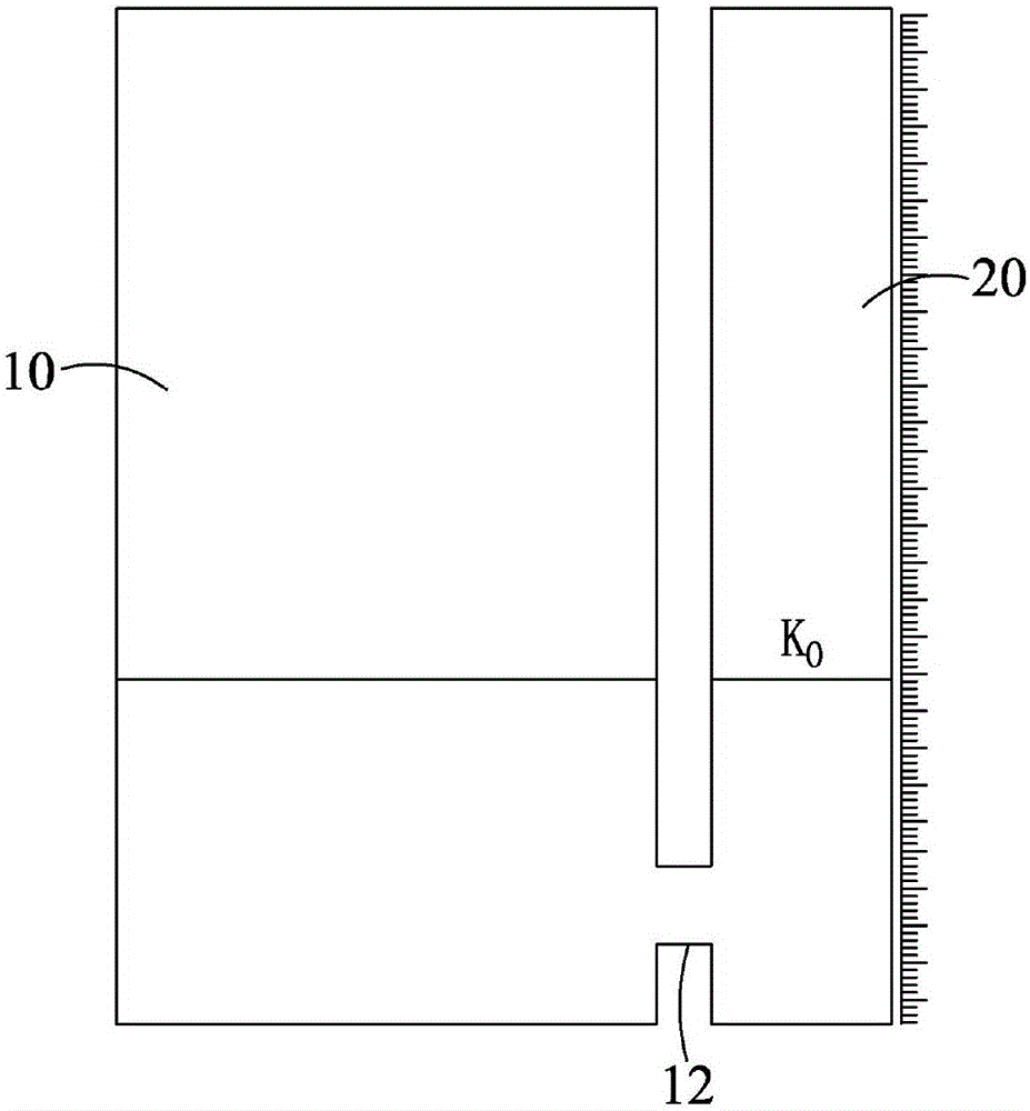 Device and method for measuring hulking coefficient, and measuring method of water absorption