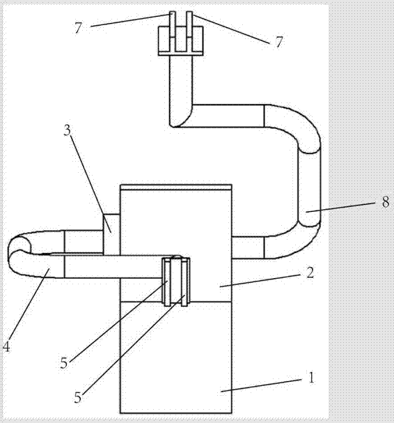 Auxiliary bonding device for yarn splicing of winding machine and method of use thereof