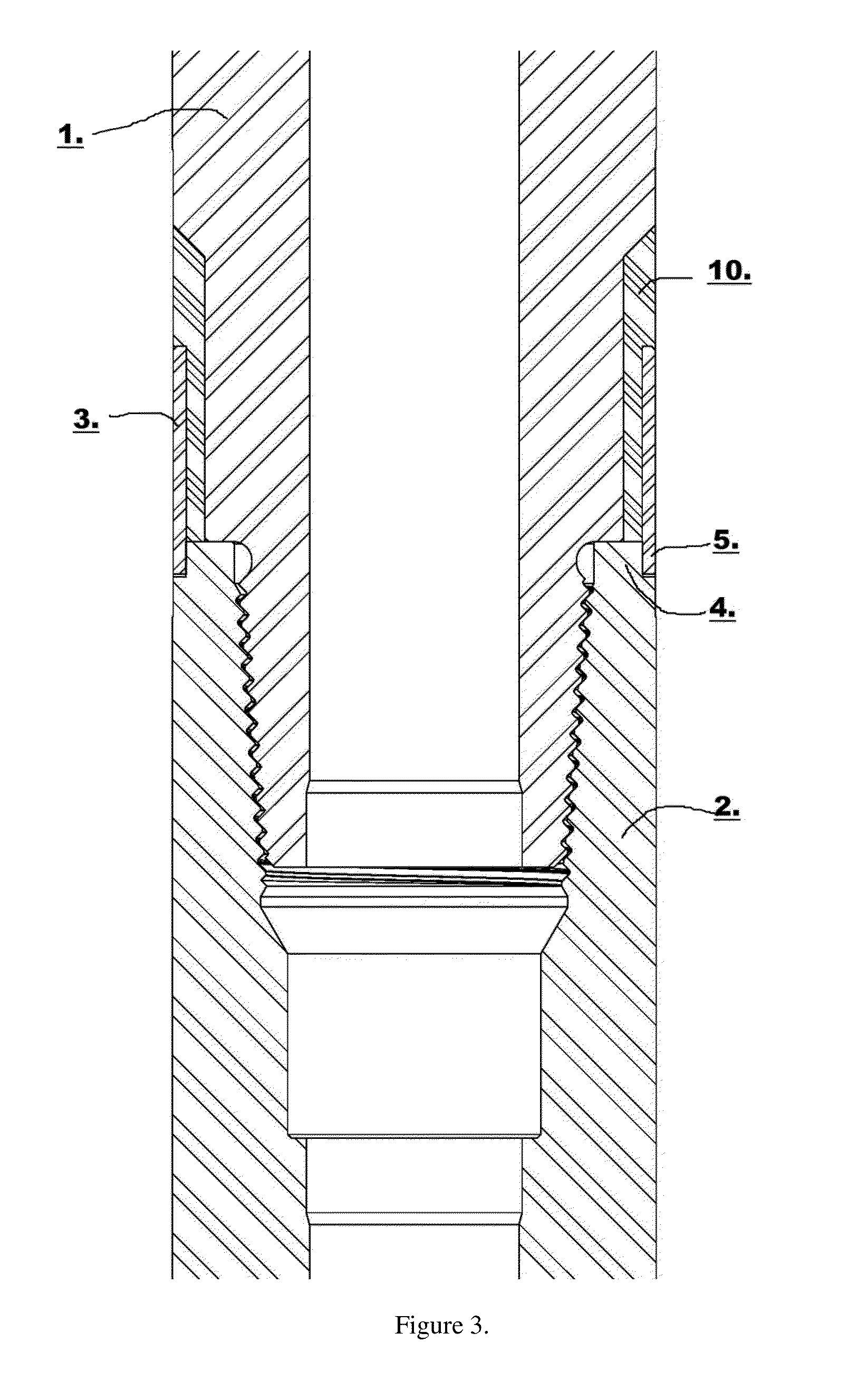 System and method for manufacturing electrically isolated connection for electromagnetic gap sub assembly