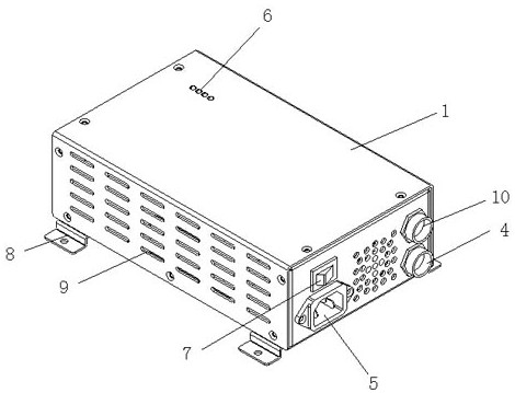 Intelligent medicine cabinet central controller