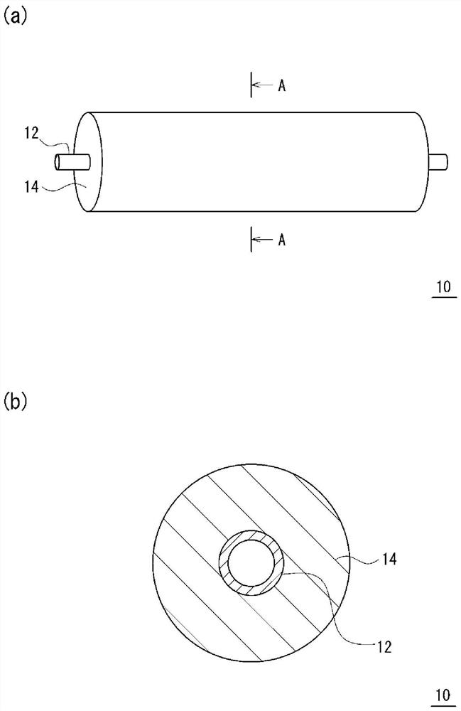 Conductive roll for electrophotographic machine