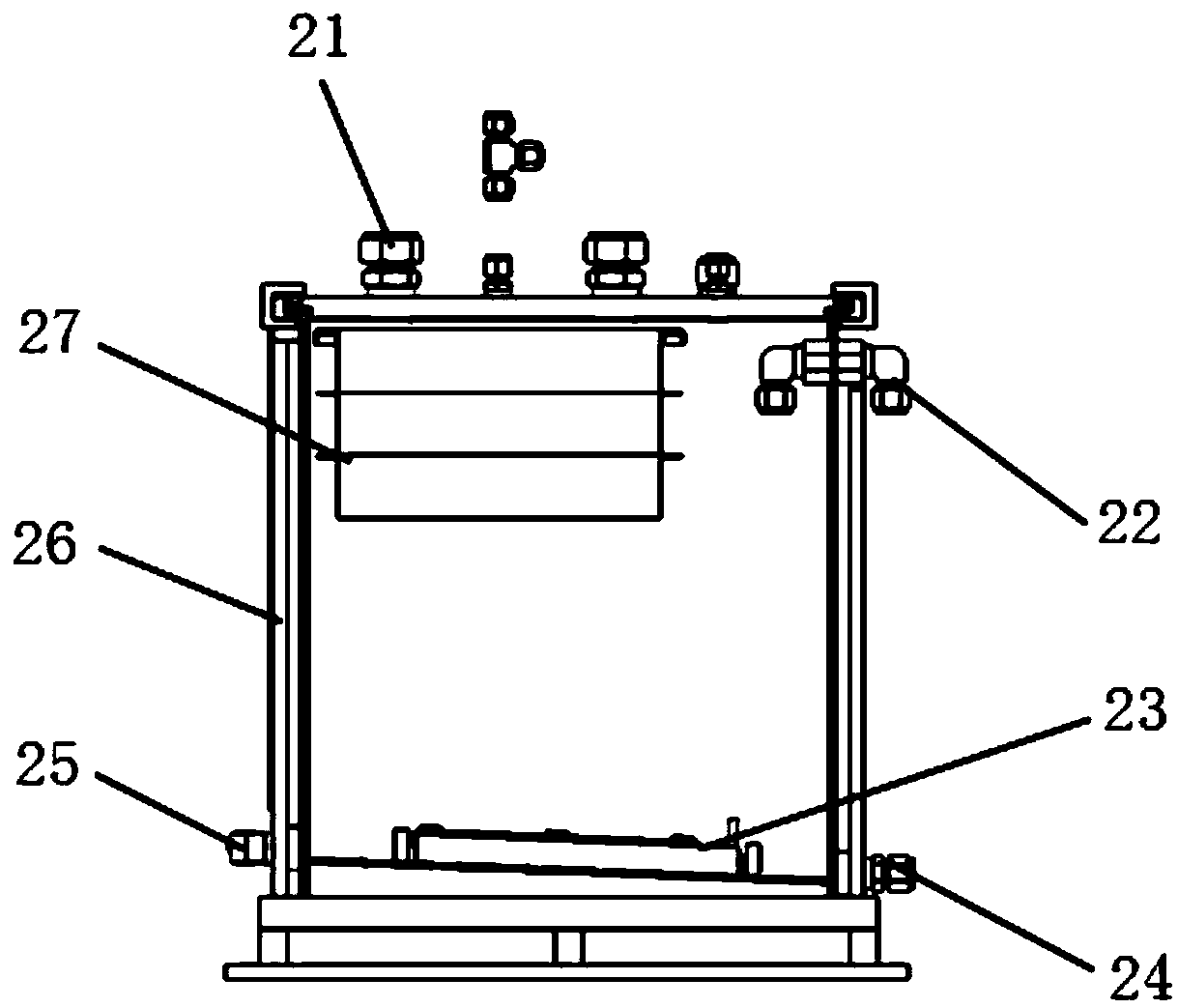 Metal recovery system used after stripping process