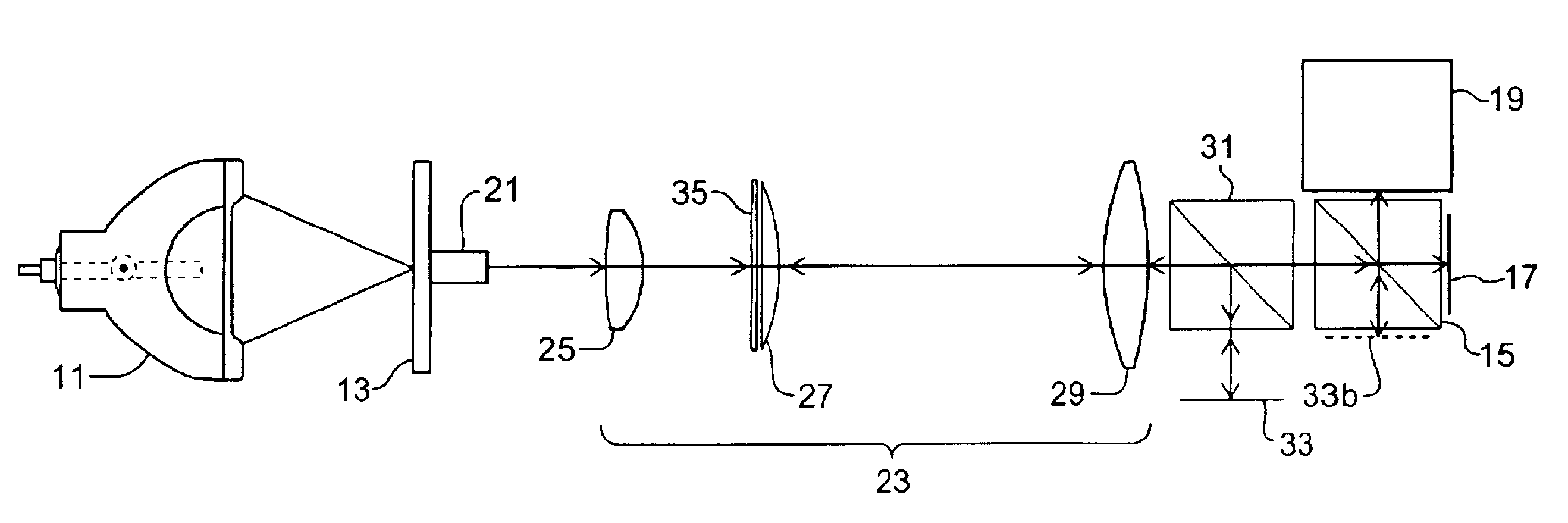 Polarized light source system with mirror and polarization converter