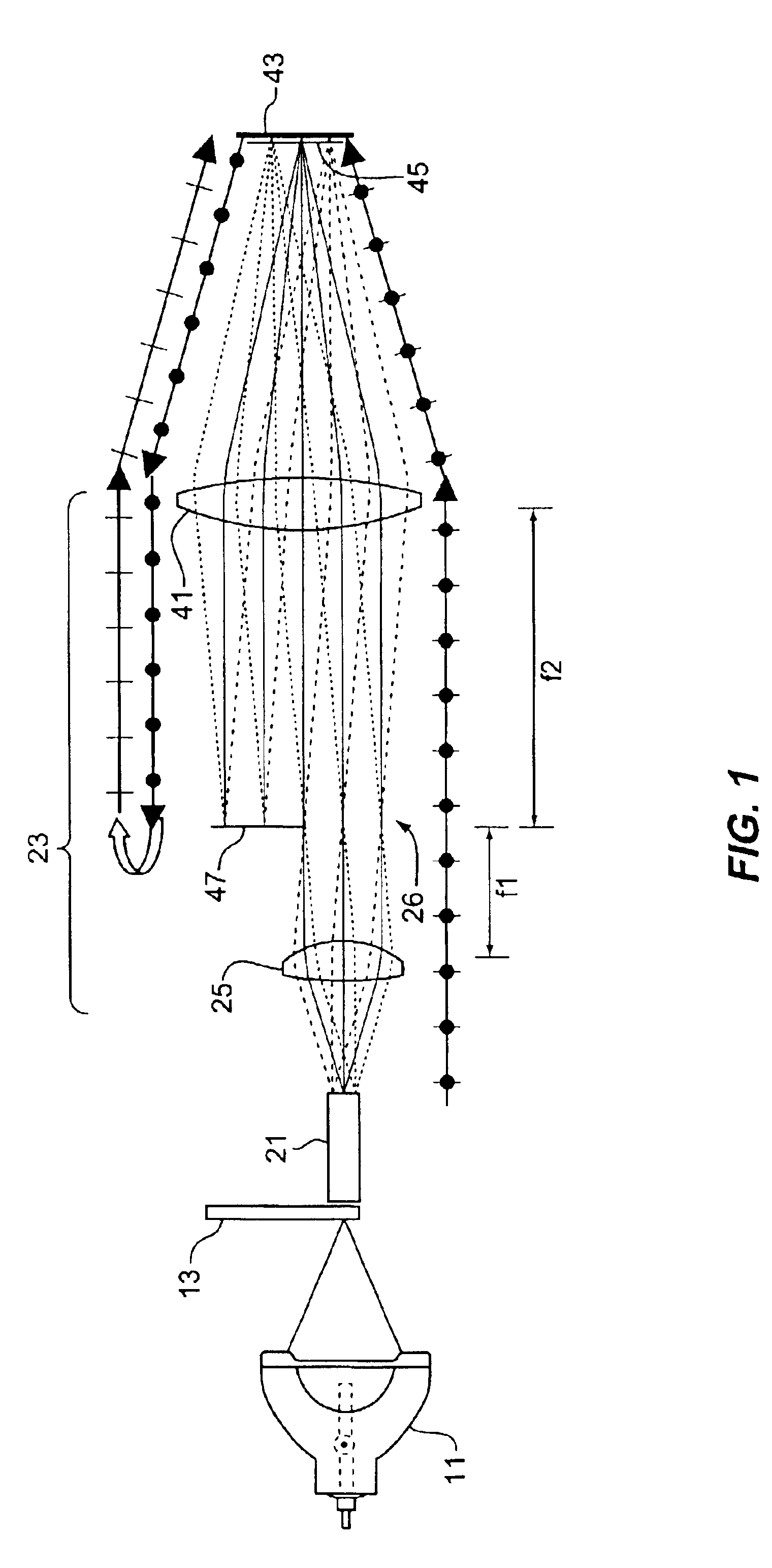 Polarized light source system with mirror and polarization converter