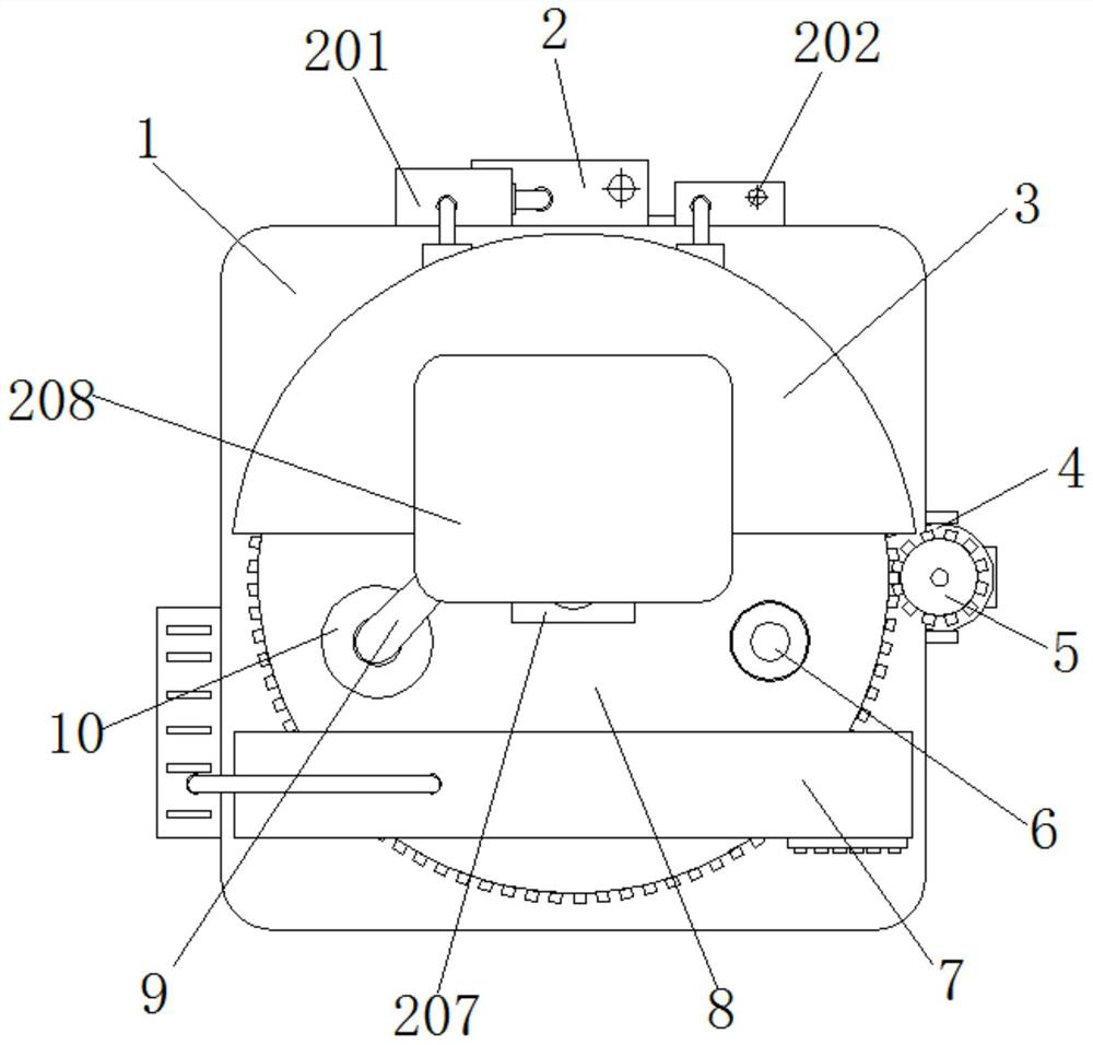 A kind of assembly mechanism of led lamp