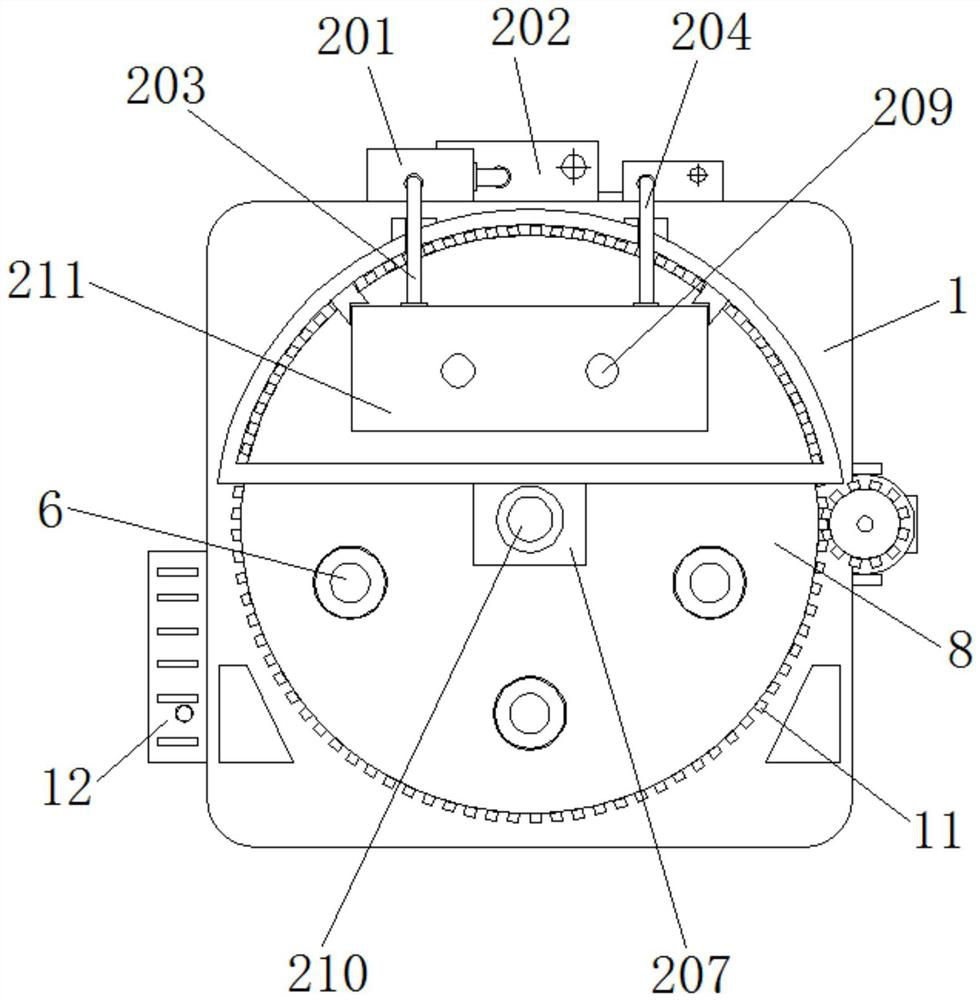 A kind of assembly mechanism of led lamp