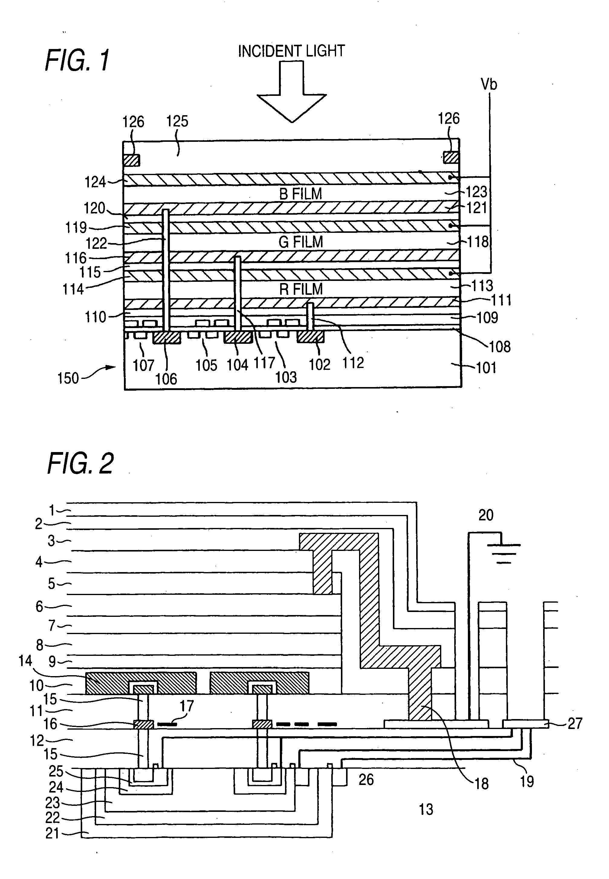 Photoelectric conversion device, image pickup device, and method for applying electric field to the same