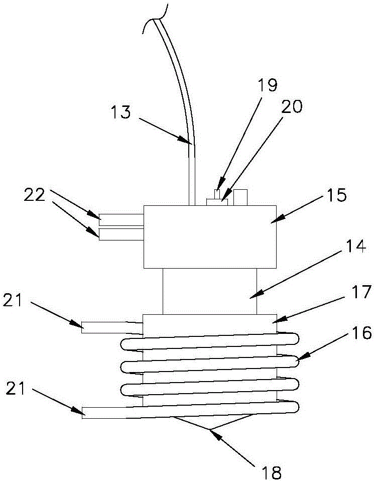 Liquid raw material generation device used for three-dimensional printing and control method of liquid raw material generation device