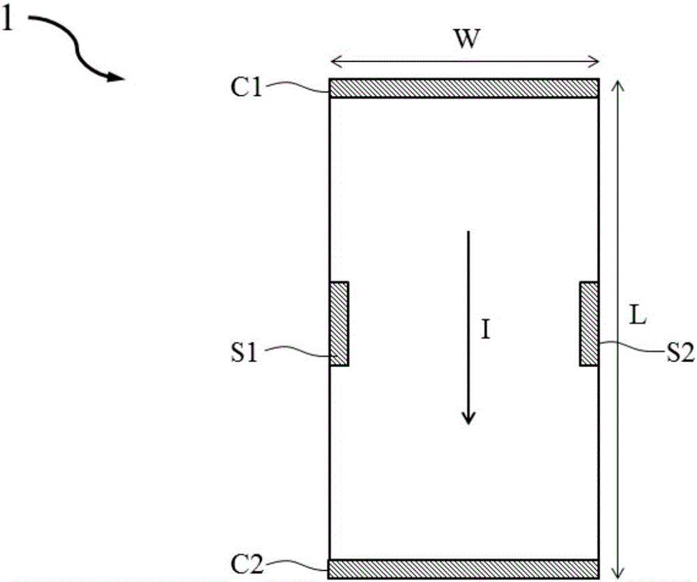 Hall element and Hall element structure