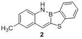 Synthesis method of benzoboron-nitrogen naphthalene thiophene derivative