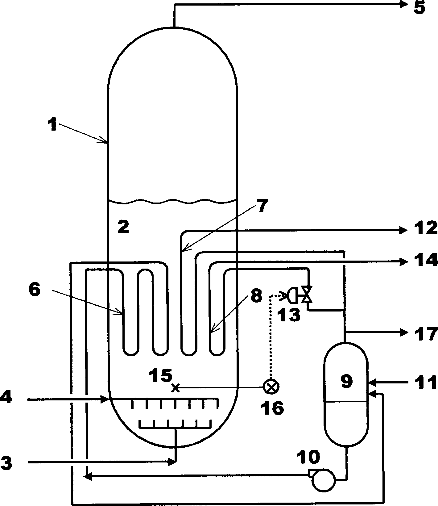Temperature control method of fluidized bed reactor