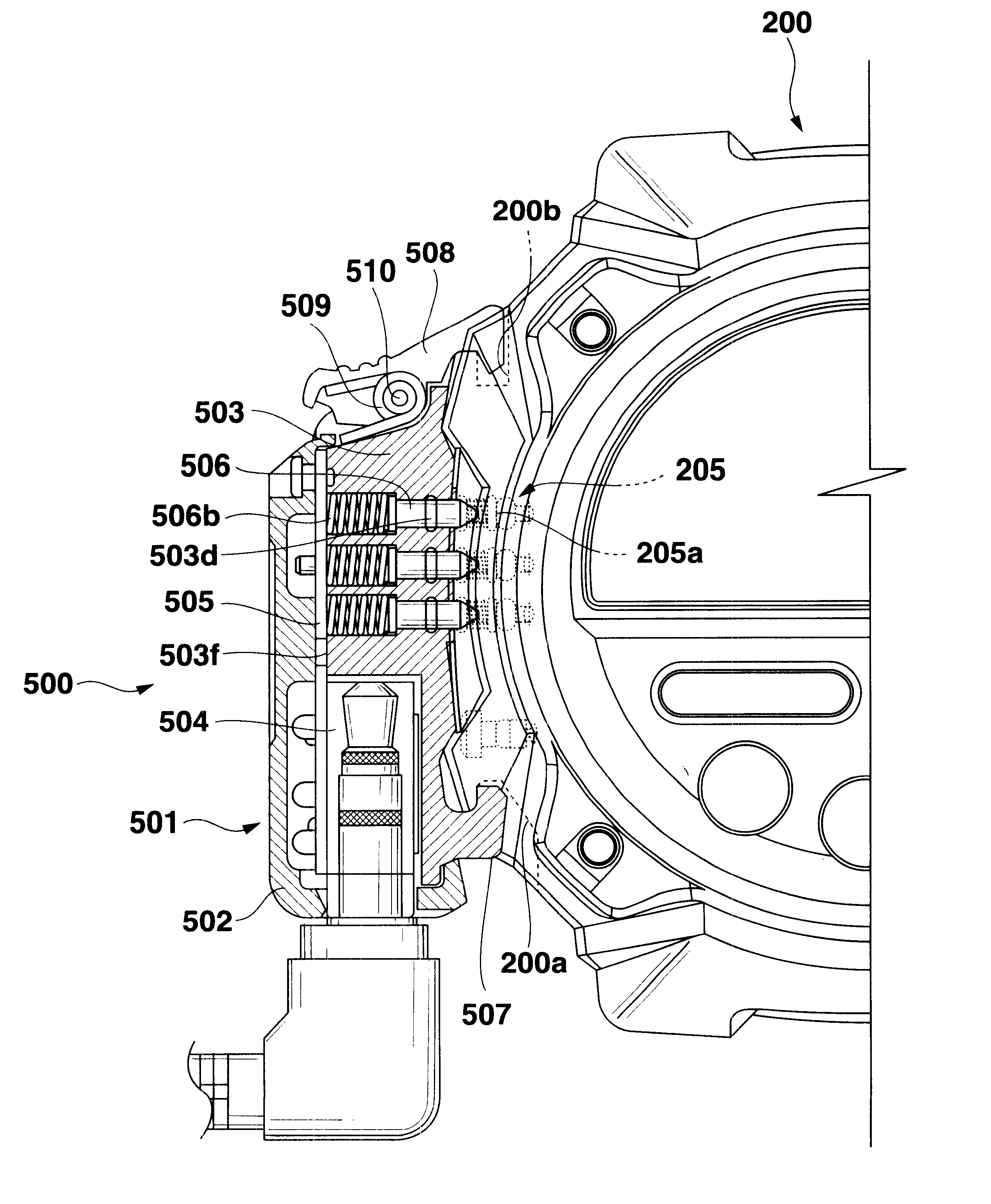 Adapter for external connection and electronic apparatus