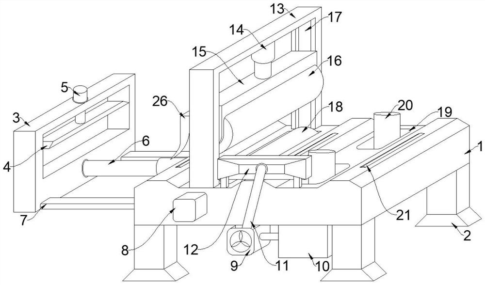 De-greening device for bamboo craft processing and de-greening method thereof