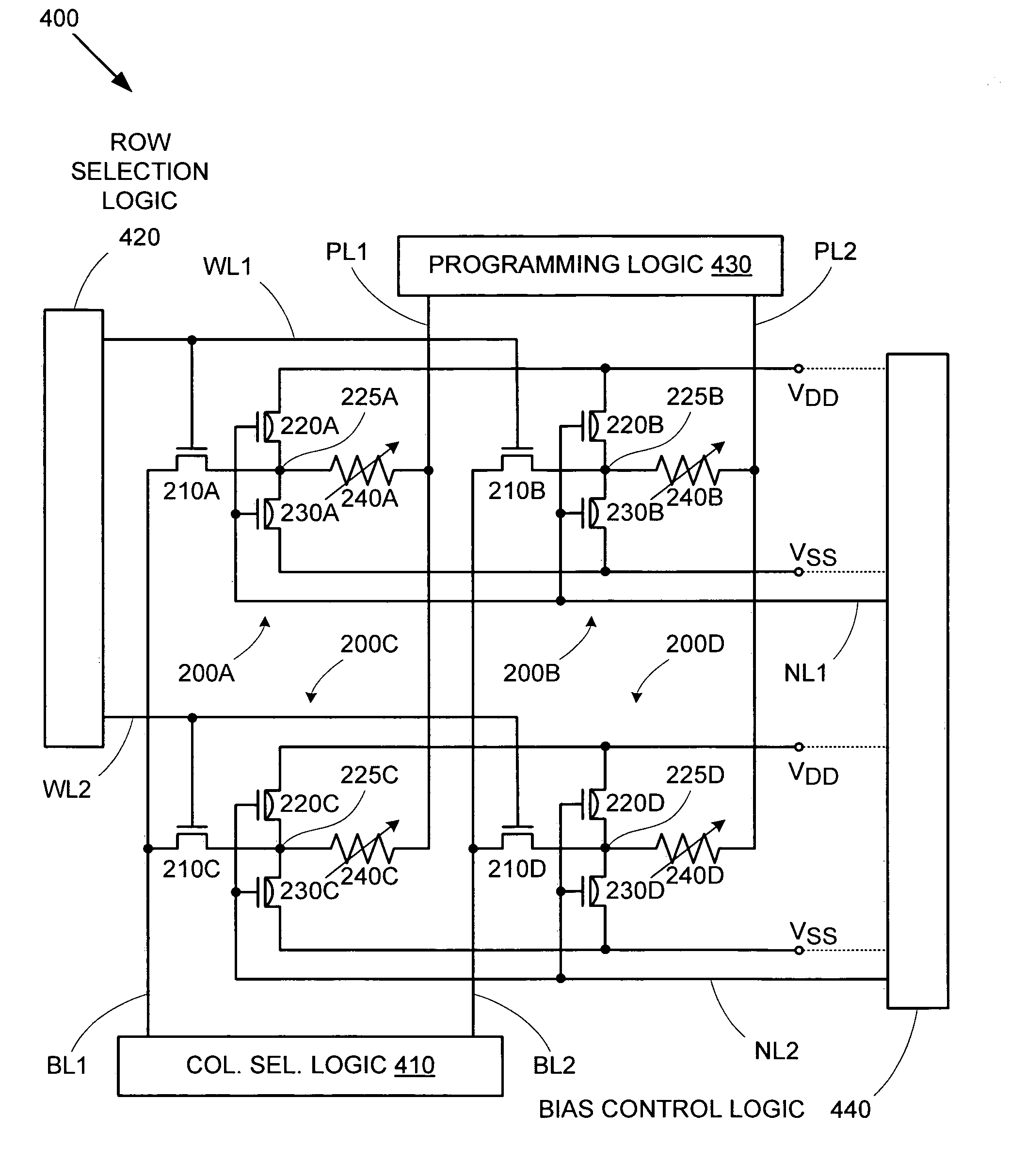 Compact static memory cell with non-volatile storage capability