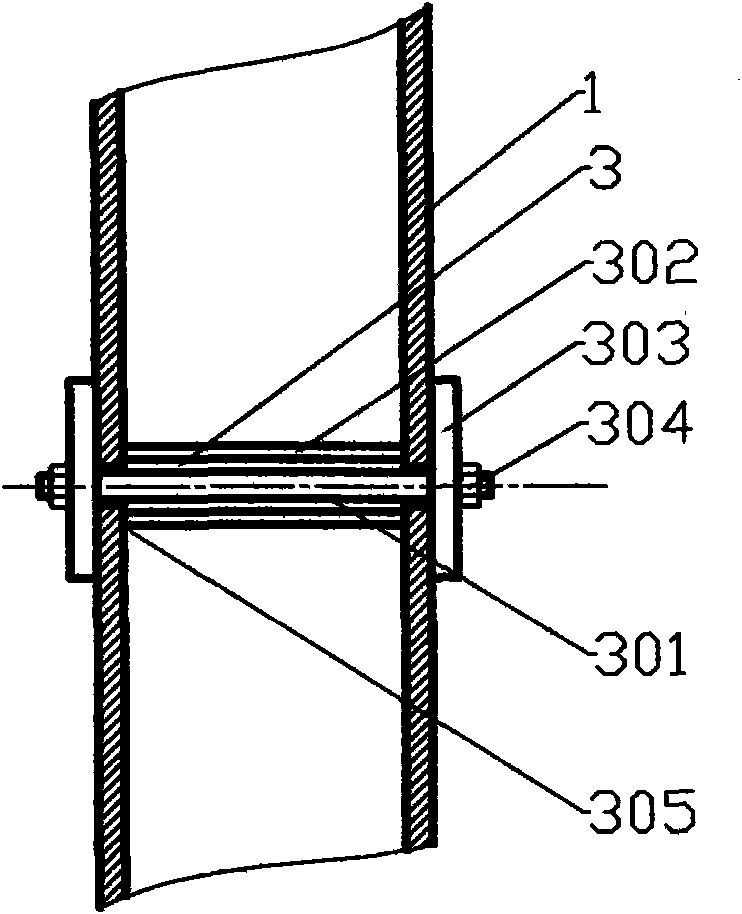 Method for casting in-situ composite lightweight wall by detaching-free template and equipment thereof