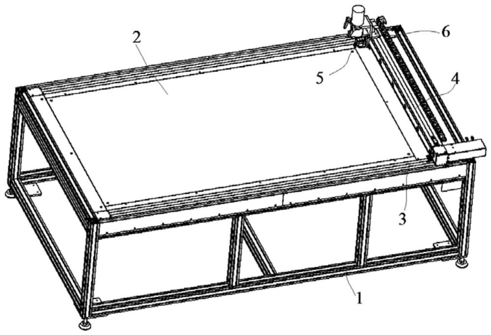 Processing method based on pre-correctable touch film processing equipment