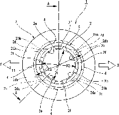 Spring guide and cushion device