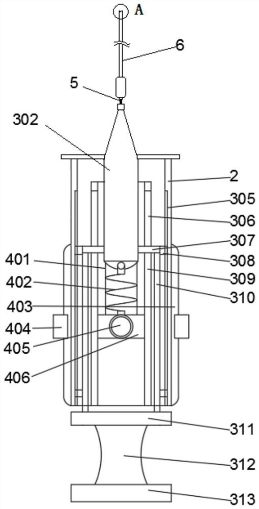 Thrombus extraction device capable of preventing thrombus from falling off