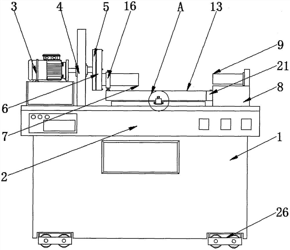 A fixture for CNC machine tools with debris collection function