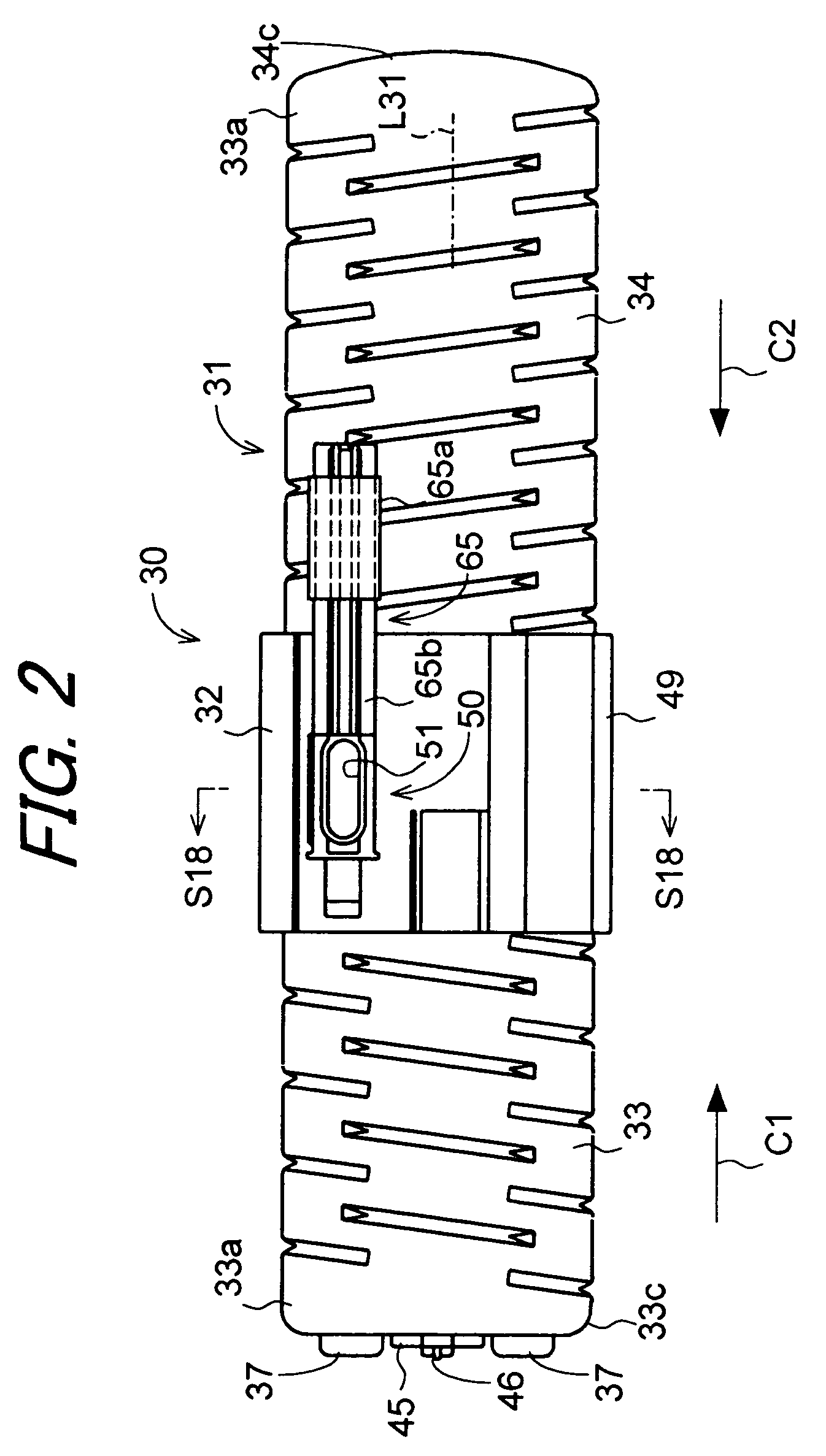 Developer container and image forming apparatus