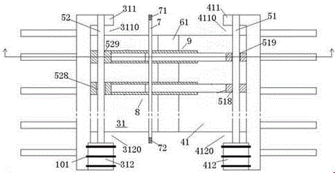 A bridge with a self-cleaning expansion joint device with fast heat dissipation