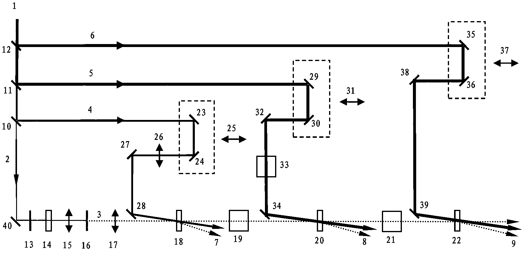 Femtosecond optical parameter amplifier