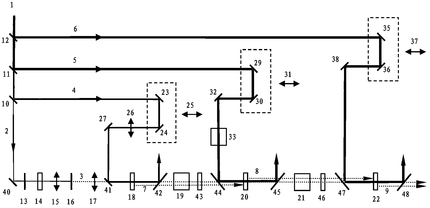 Femtosecond optical parameter amplifier