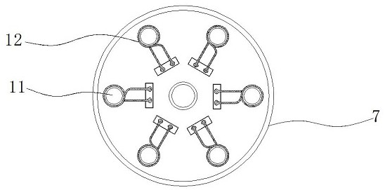 Hot pressing device with clamping structure for non-standard bolt machining