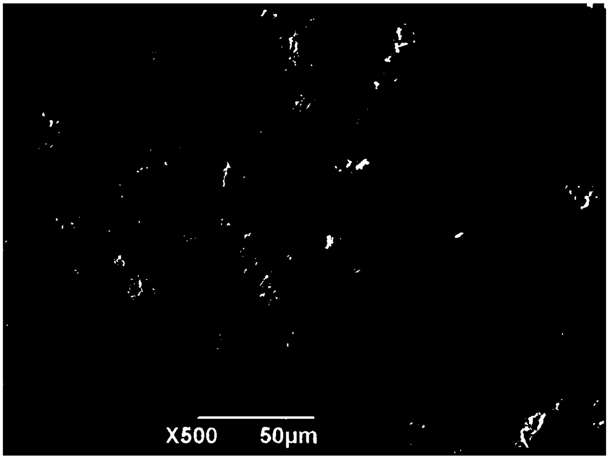 Preparation method of high catalytic activity magnetic particle loading 2.5-dimensional anode