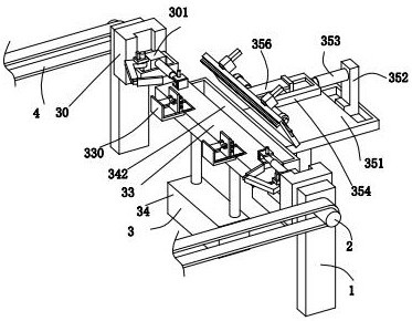 Wood building block outer end face polishing device