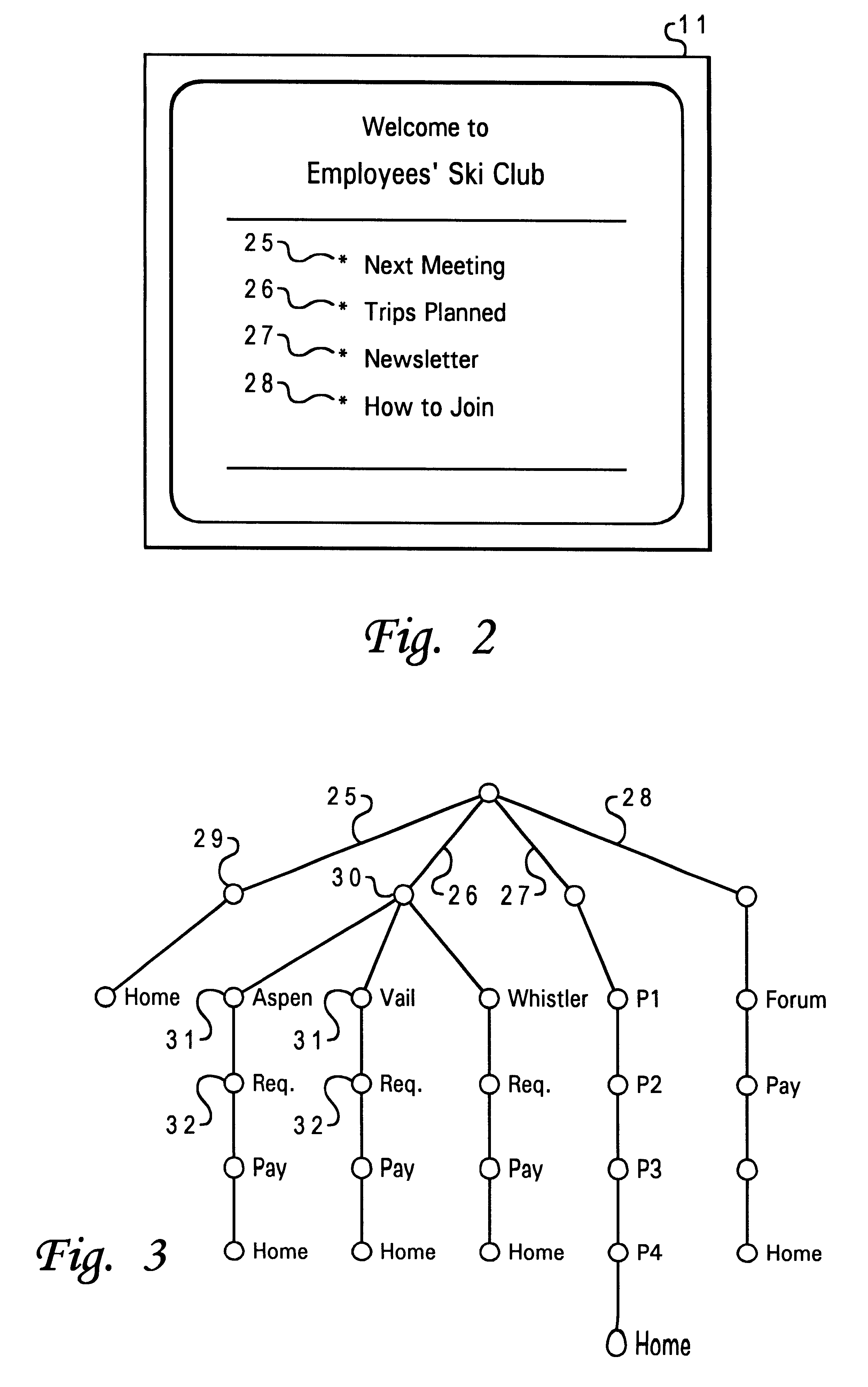 Client-controlled link processing in computer network