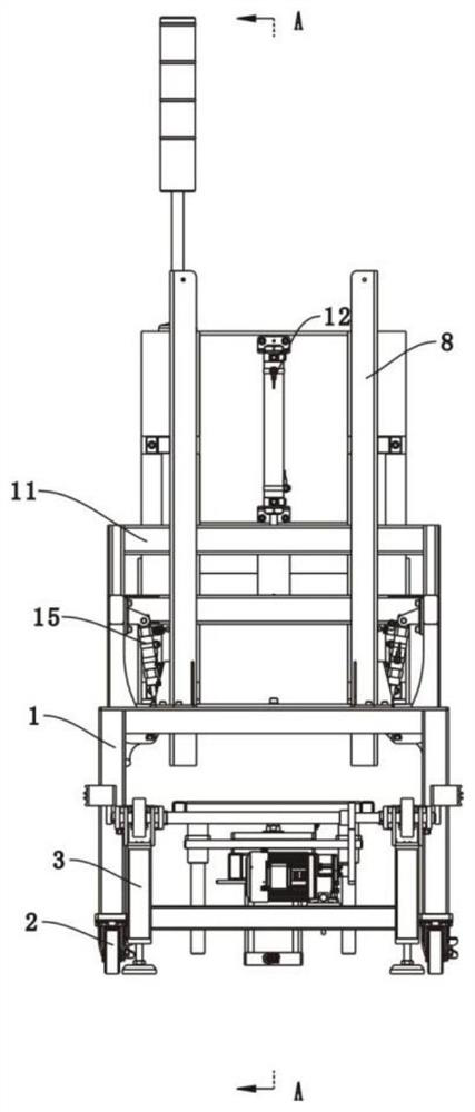 An automatic feeding mechanism for an intelligent drying device and its operation method