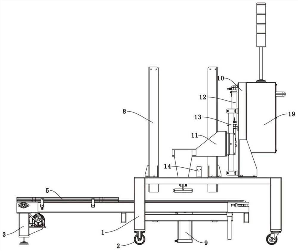 An automatic feeding mechanism for an intelligent drying device and its operation method