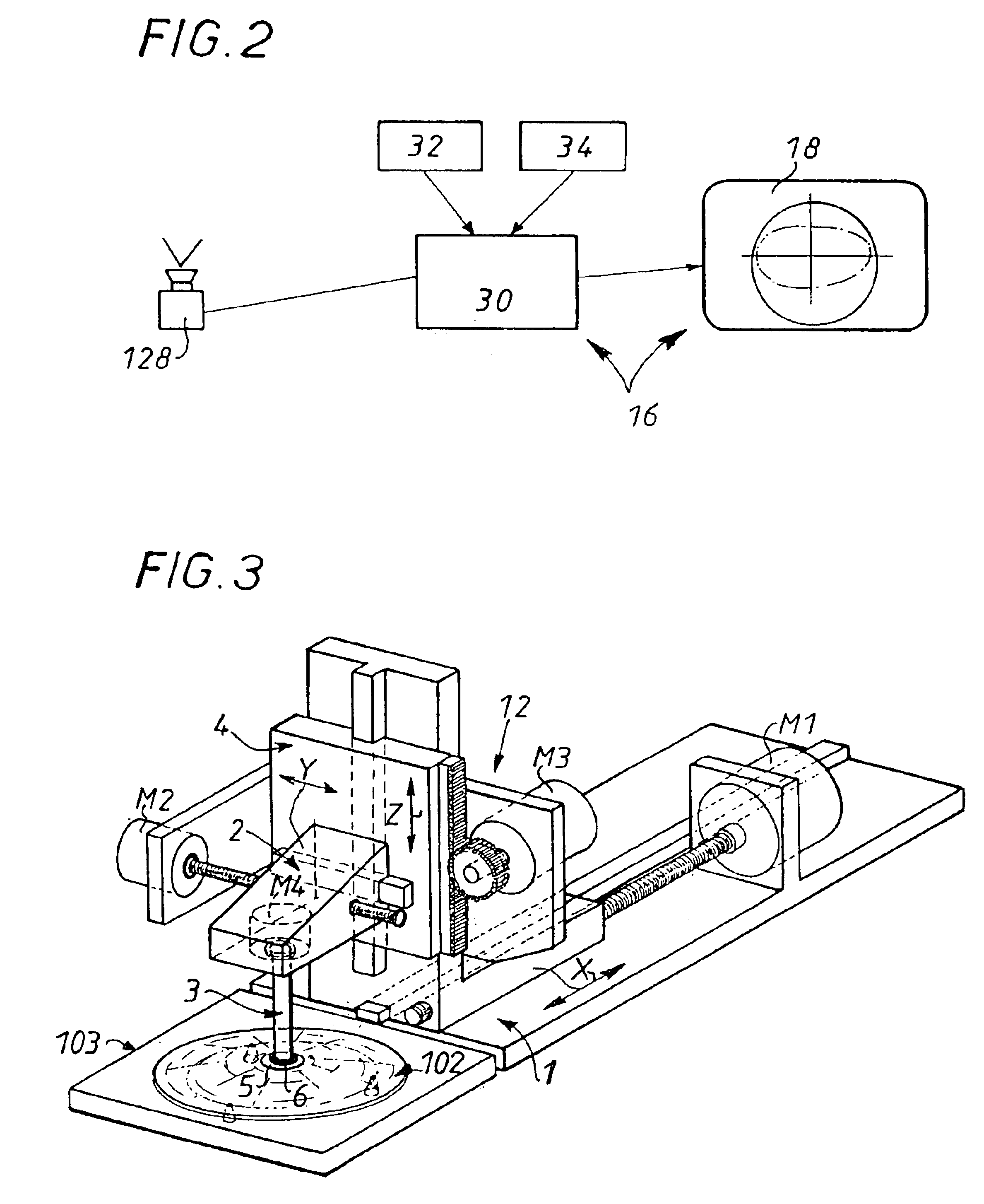 Device for automatically detecting characteristics of an ophthalmic lens and an automatic device for fitting a centering and drive peg incorporating it