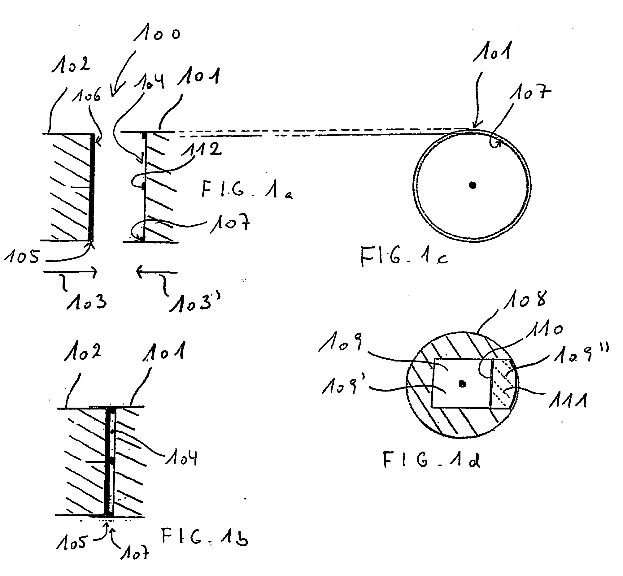 Method for production of an optical disc with a detachable module