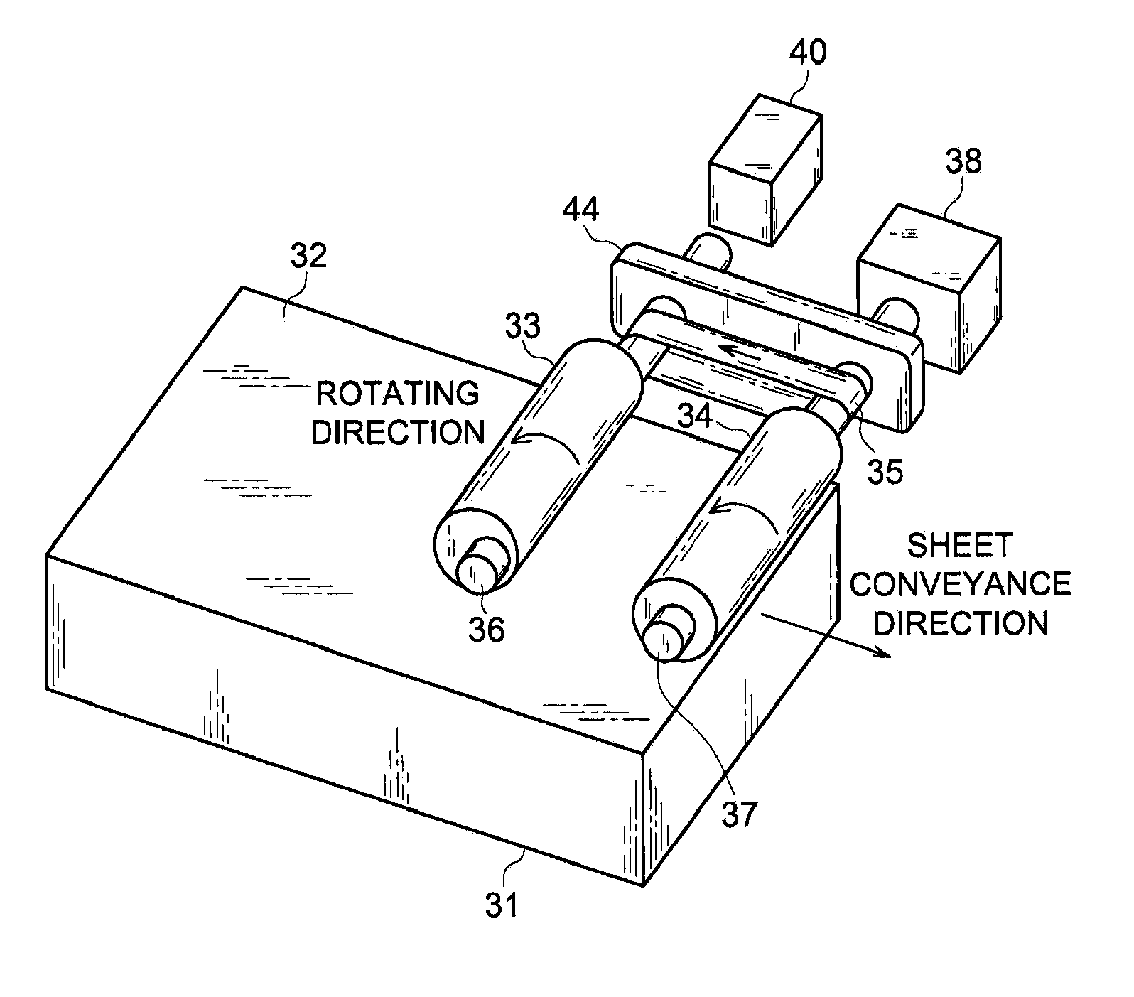 Sheet conveyance device and image forming apparatus using the same device