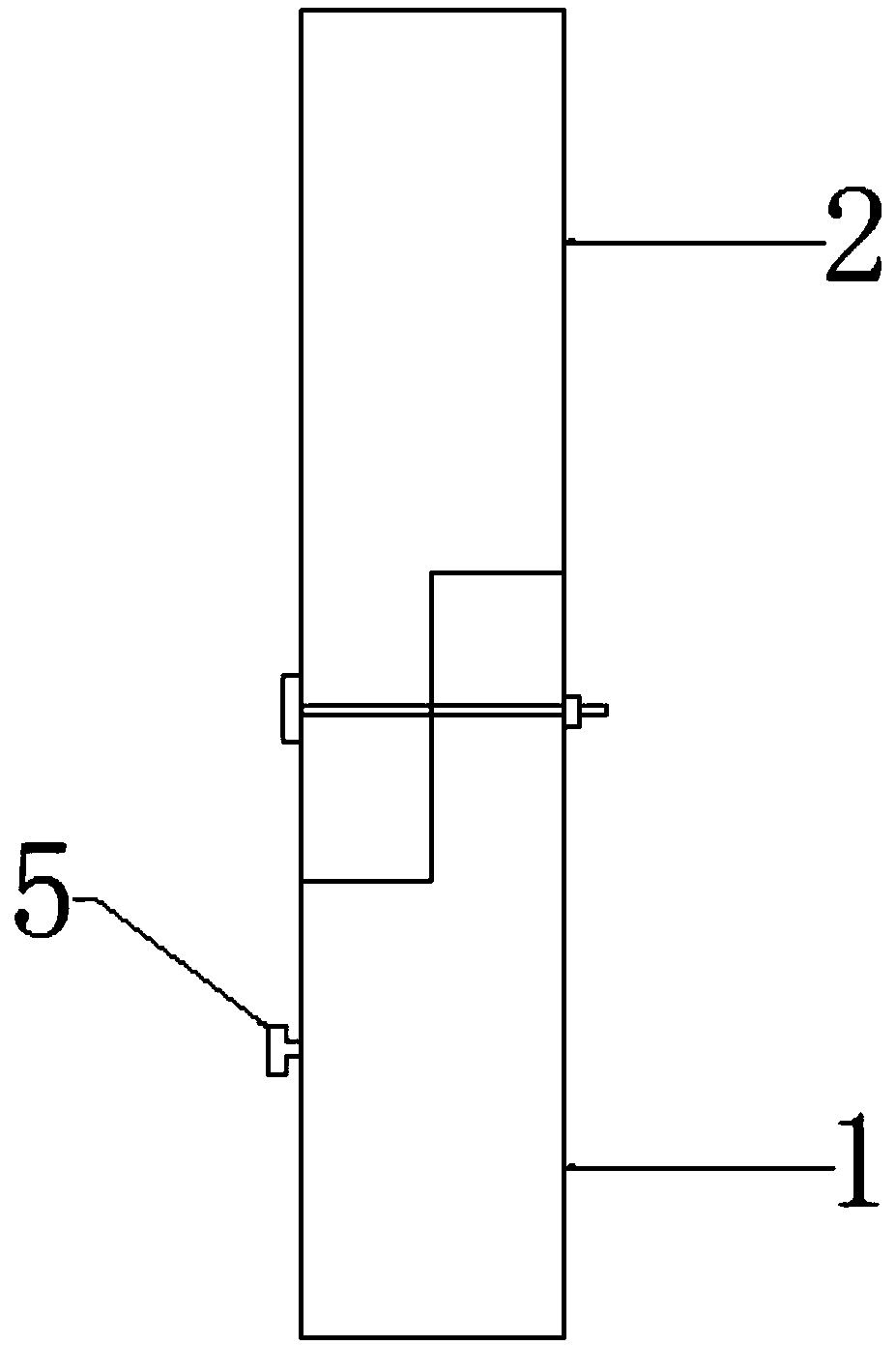Detachable or hidden door sill structure for ship