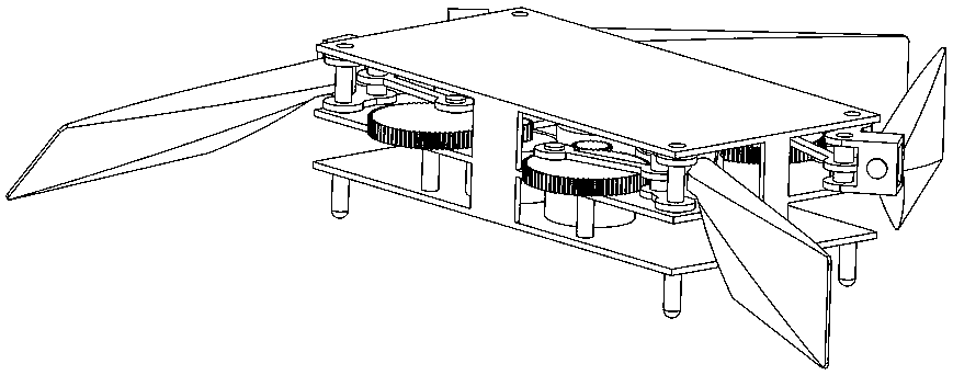 A flapping-wing aircraft capable of vertical take-off and landing and its flight control method