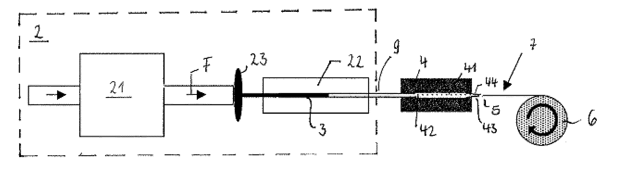 Apparatus for the Preparation of a Thread From Silk Proteins