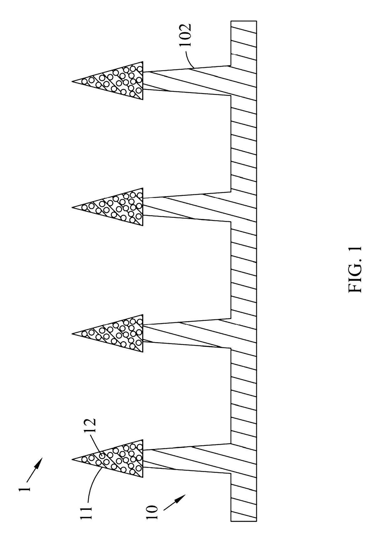 Embeddable micro-needle patch for transdermal drug delivery and method of manufacturing the same