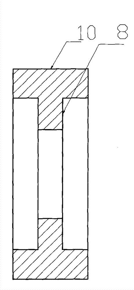 Die-pressing membrane filter plate and molding method thereof