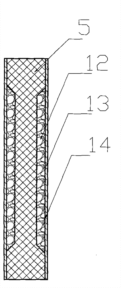 Die-pressing membrane filter plate and molding method thereof