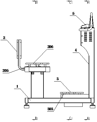 A spine-vibrating passive motion external force machine