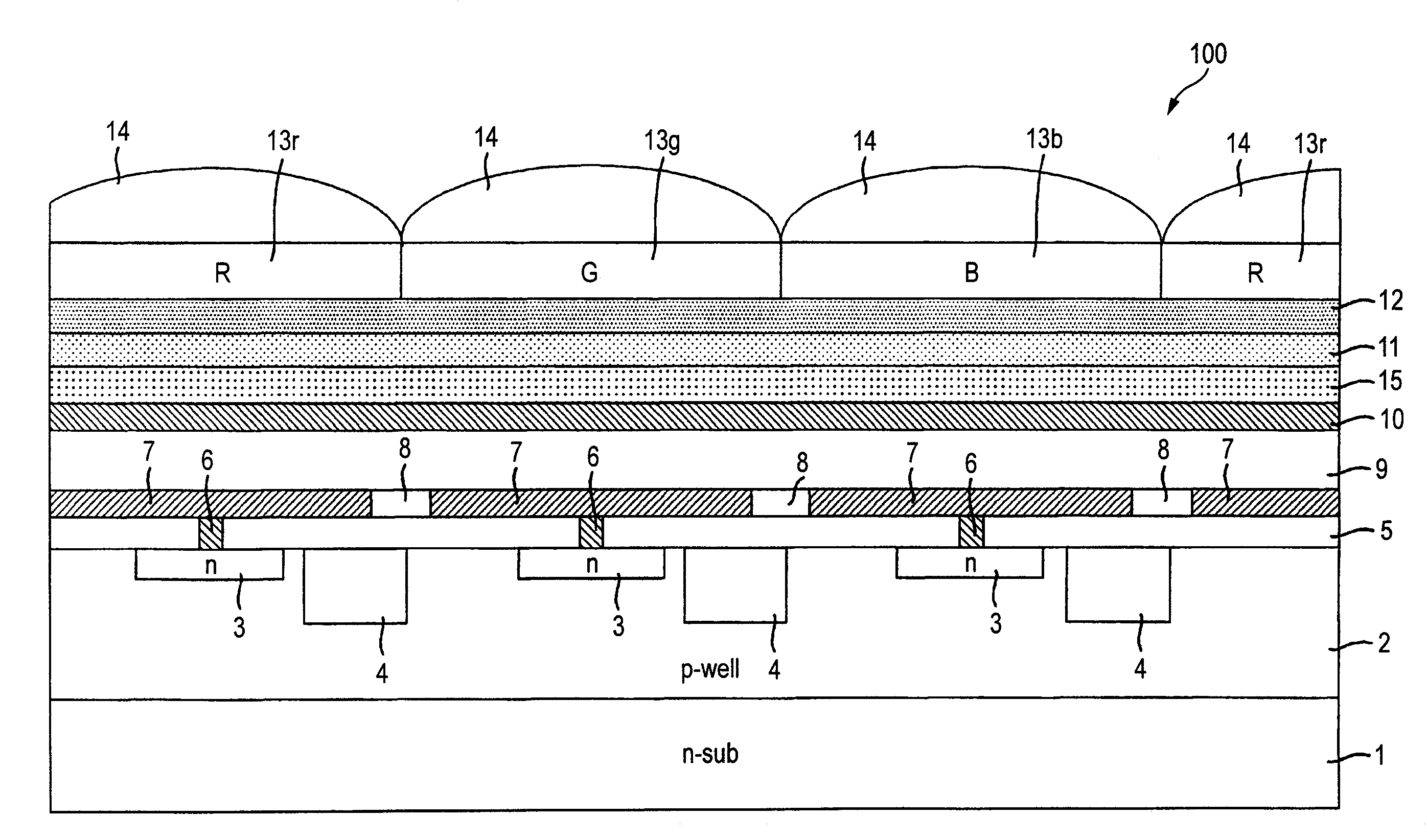 Solid state imaging device and fabrication method of solid state imaging device