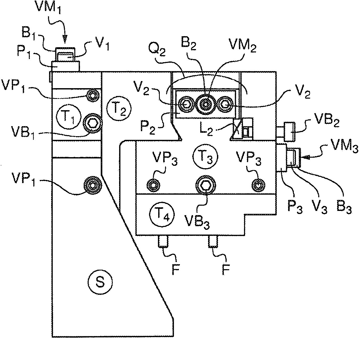 Device for positioning an object in space