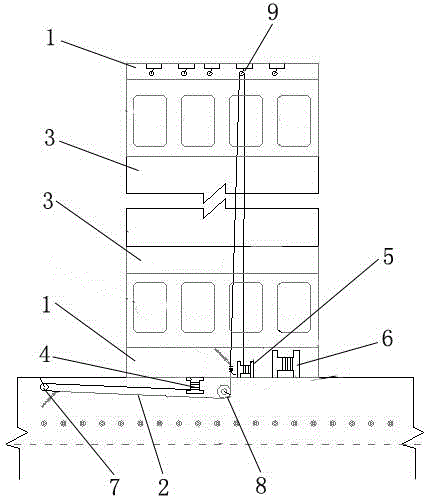 Method for quickly setting up main ropes of suspension bridge