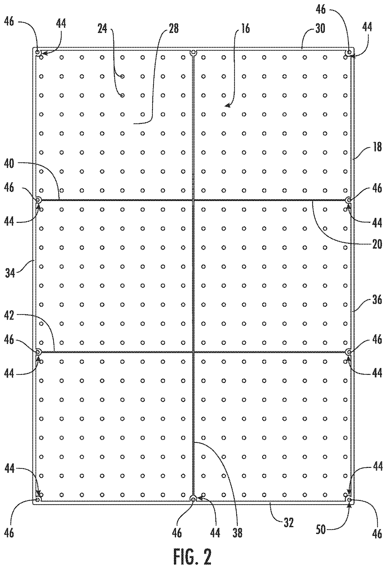 Perforated board and hanger storage system