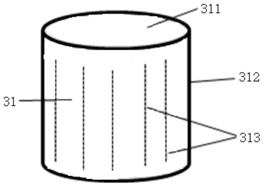 Device for detecting durability of lithium ion battery cell