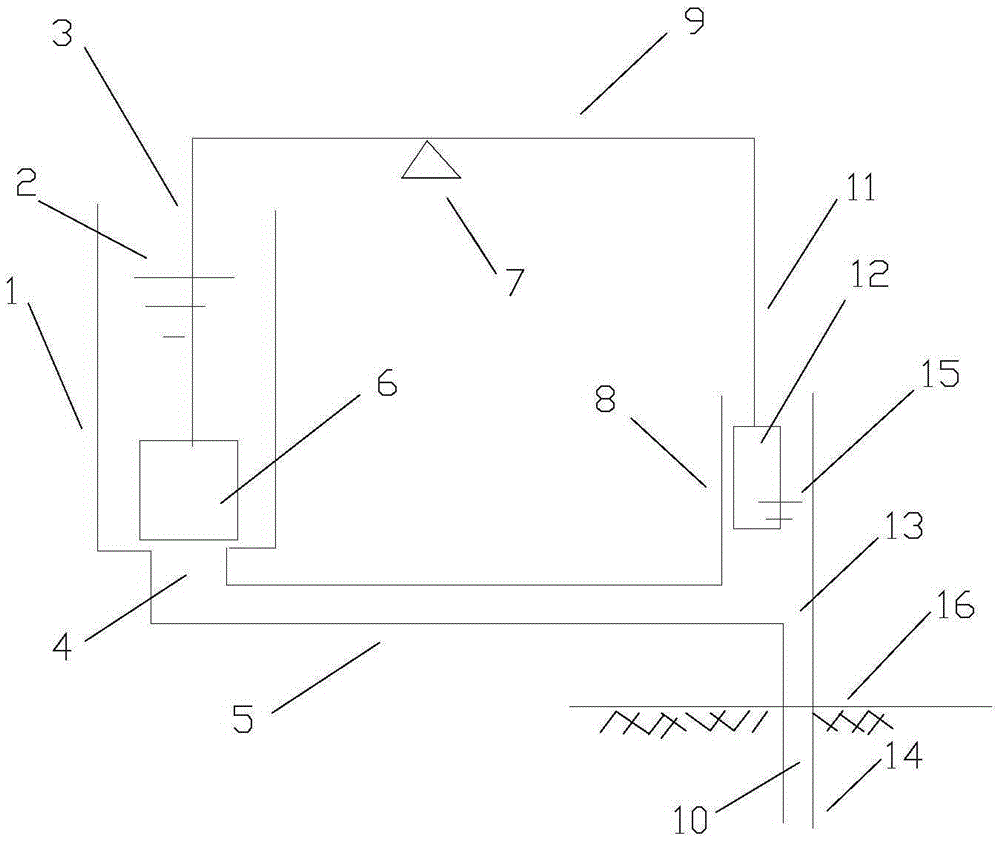 An automatic time-delay irrigation device suitable for arid areas