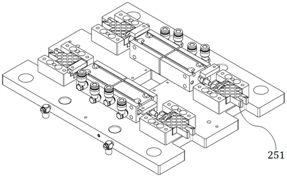 Quick upper die changing structure and related equipment and method